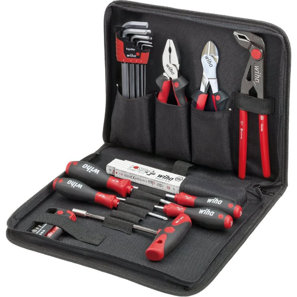 Wiha Werkzeugset Mechaniker 36390 32-teilig mit Tasche