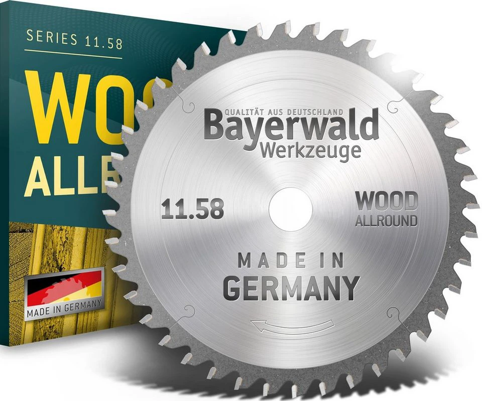 Bayerwald Werkzeuge Kappsägeblatt HM Kreissägeblatt 520 x 4.4/2.8 x 50 Z60 WZ neg.