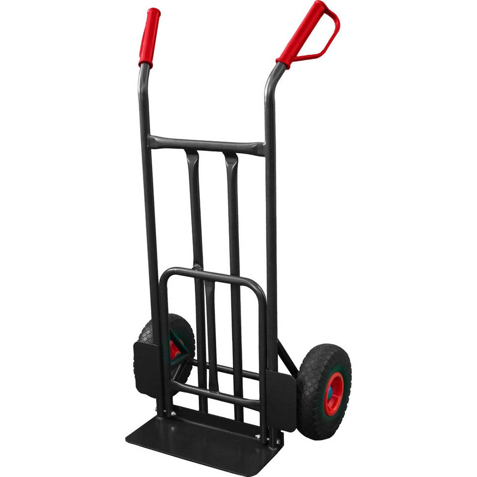 Pro-Bau-Tec Sackkarre Extension 10030 kugelgelagerte Bereifung 260 x 85 mm Stahl schwarz