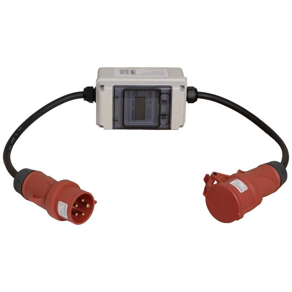Counttec Easycount 3 Drehstromzähler EC332C mit CEE Stecker und Kupplung