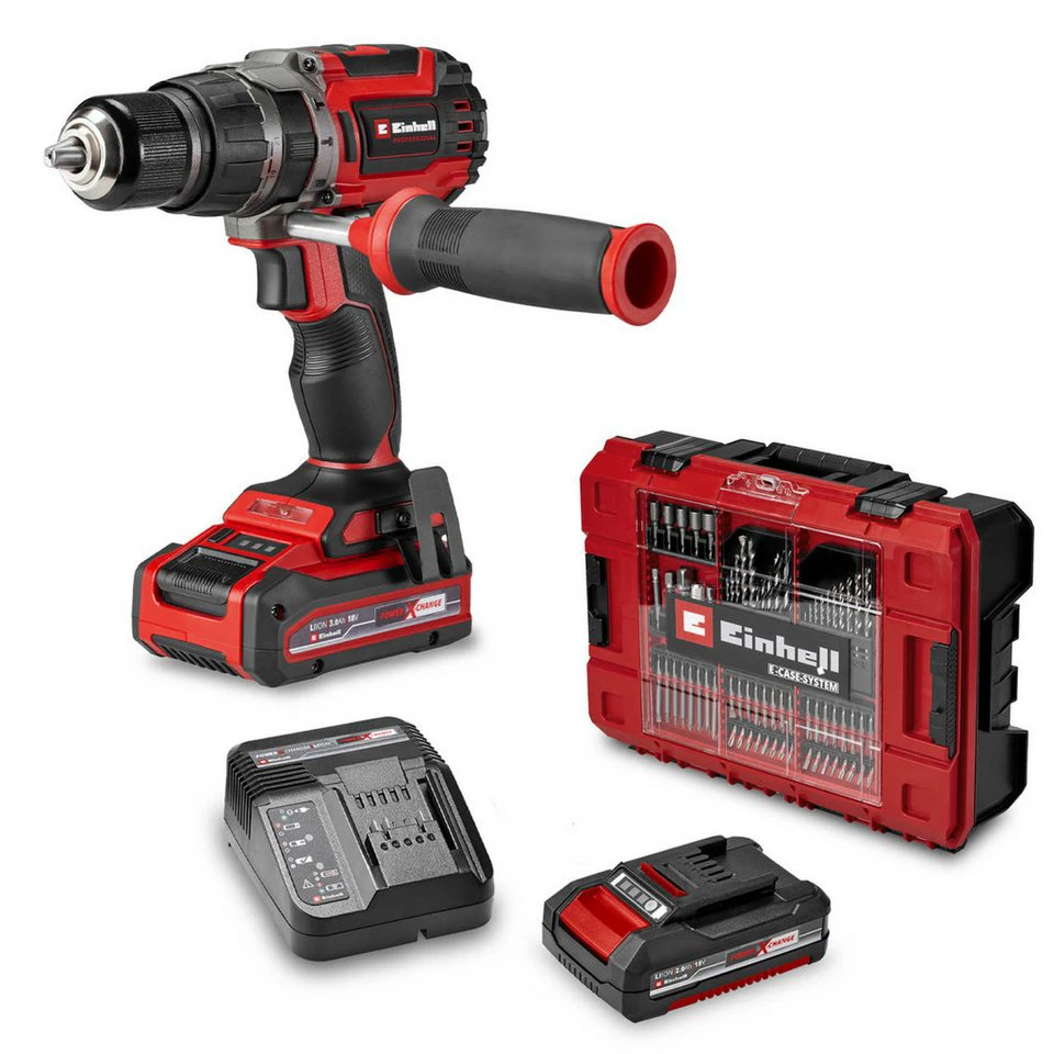 Einhell Professional Akku-Schlagbohrschrauber TP-CD 18/70 Li-i BL+70 Set 18 V 70 Nm