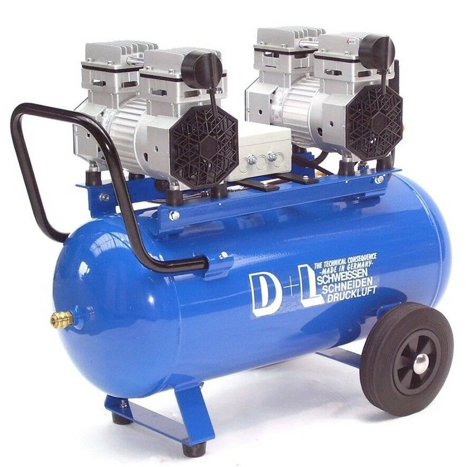 Apex Druckluftkompressor V4 180/8/50W ölfrei flüsterleise 50 l 11 bar