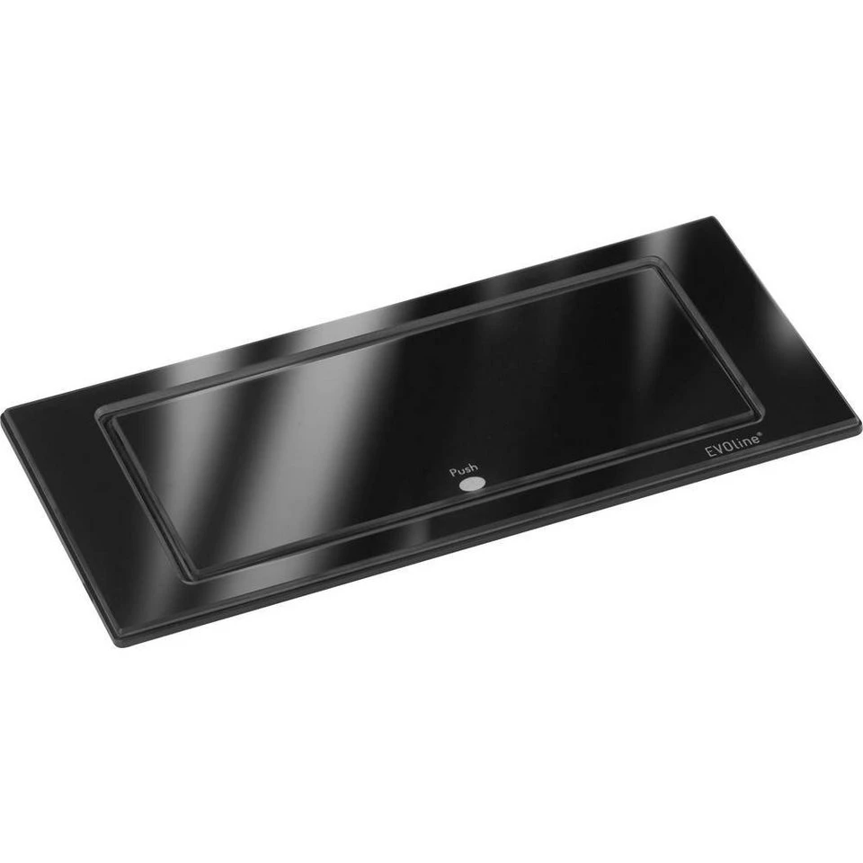 Evoline BackFlip Glas 1592.7100.2100 Steckdosenleiste versenkbar mit USB