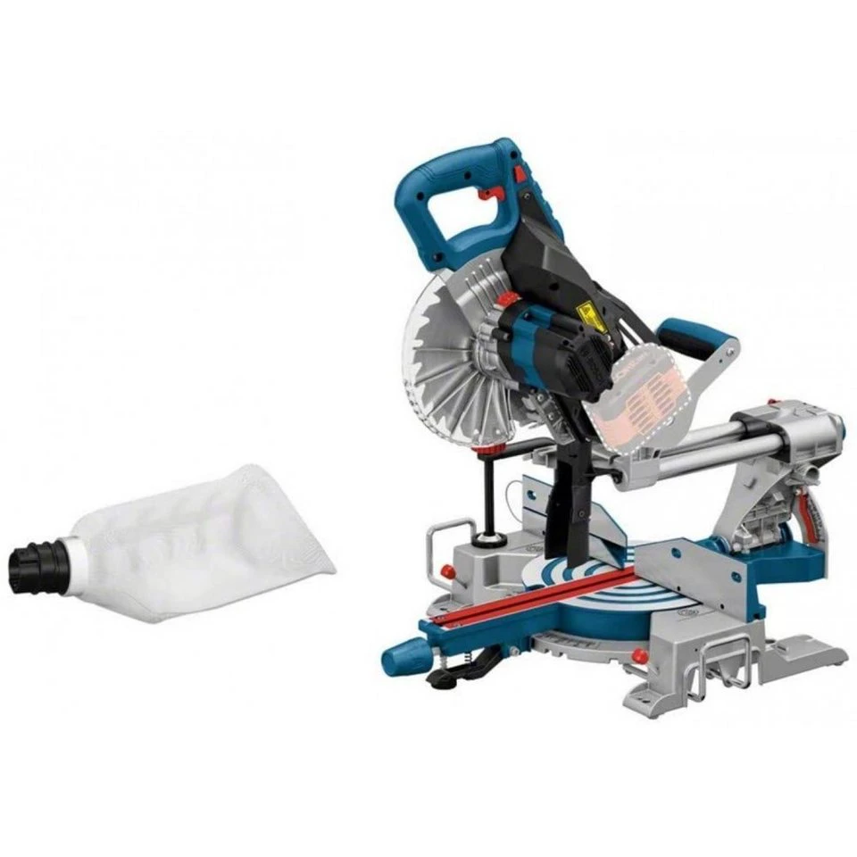 BOSCH Akku-Kapp-Gehrungssäge Professional BITURBO GCM 18V-216 solo Akku-Paneelsäge blau