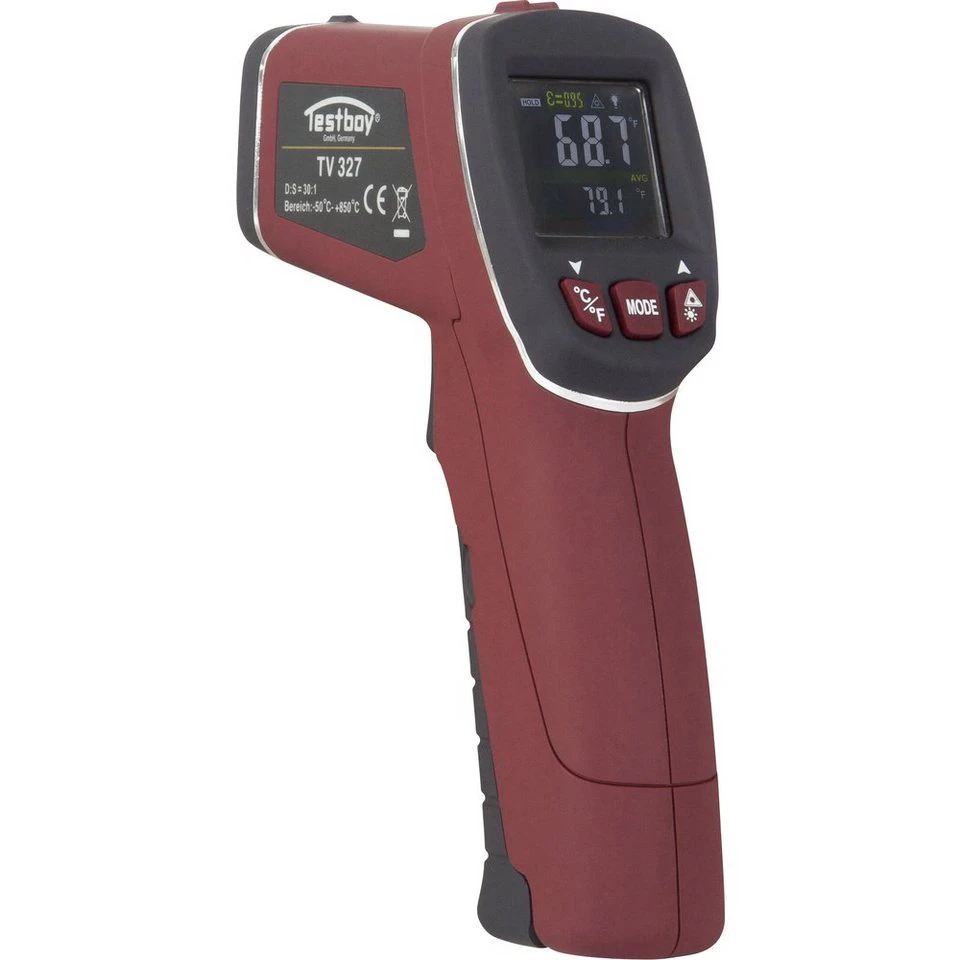 Testboy Infrarot-Thermometer TV 327 Optik 30:1 -50 bis +760 °C