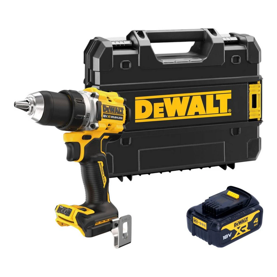DeWalt Akku-Bohrschrauber DCD800 18 V 90 Nm 4,0 Ah TSTAK ohne Ladegerät