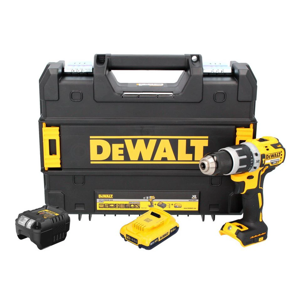DeWalt DCD 796 Schlagbohrschrauber 18 V 70 Nm Akku 2 Ah Lader TSTAK