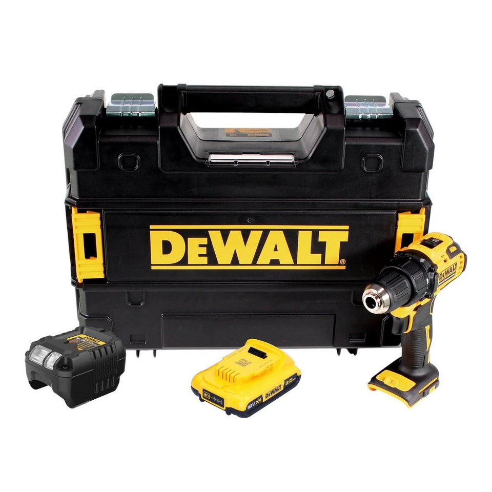 DeWalt DCD 708 D1T Bohrschrauber 18 V Li-Ion Akku 2 Ah Lader TSTAK