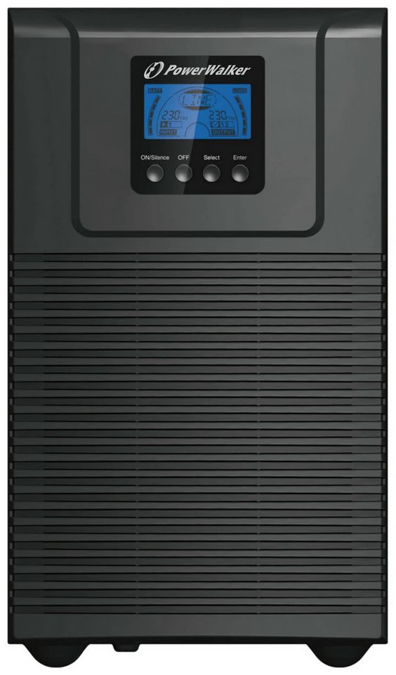 DSIT PowerWalker On-Line 3000VA UPS TG Verschlaufungsfrei Knickschutz