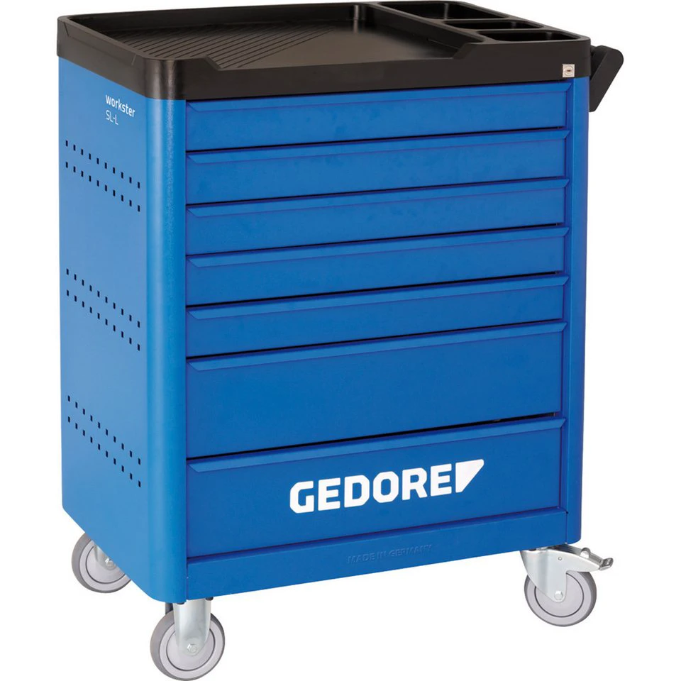 GEDORE Werkstattwagen workster smartline WSL-L7 7 Schubladen 400 kg