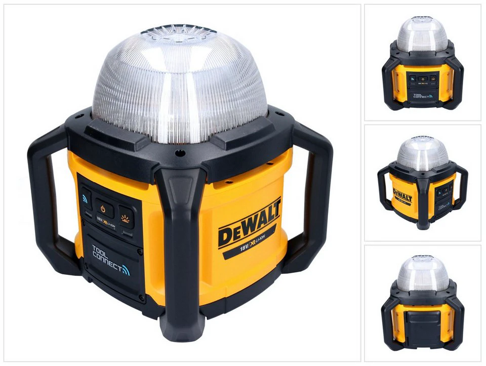 DeWalt DCL 074 Akku-Baustellenstrahler 18 V 5000 lm 4000 Kelvin