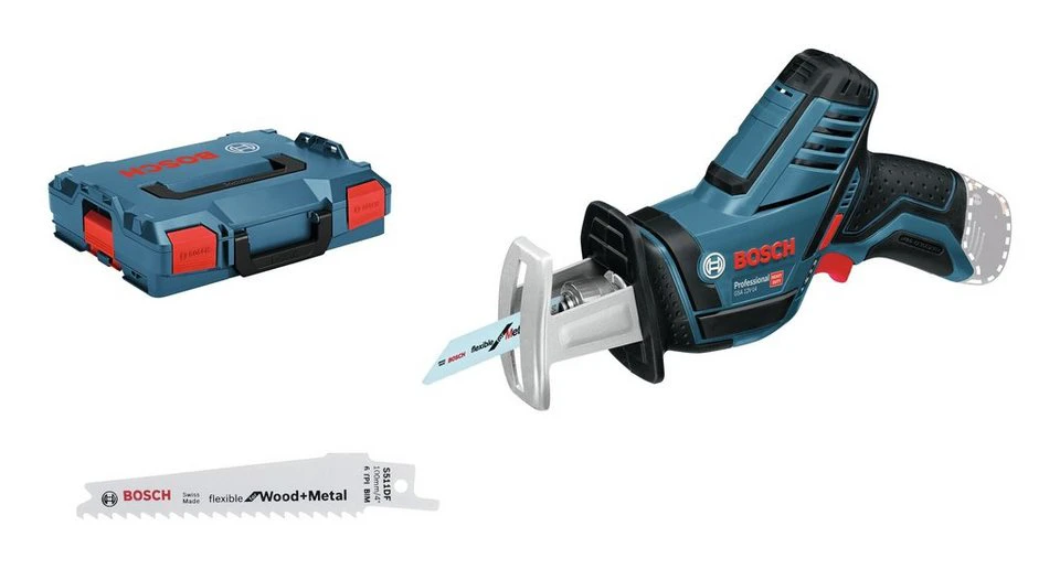 Bosch Professional Akku-Säbelsäge GSA 12V-14 Ohne Akku in L-BOXX 102
