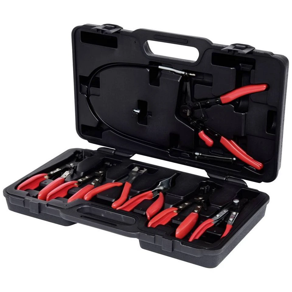KS Tools Schlauchklemmenzange KFZ Schlauchschellenzangen-Satz 7-tlg 1151055