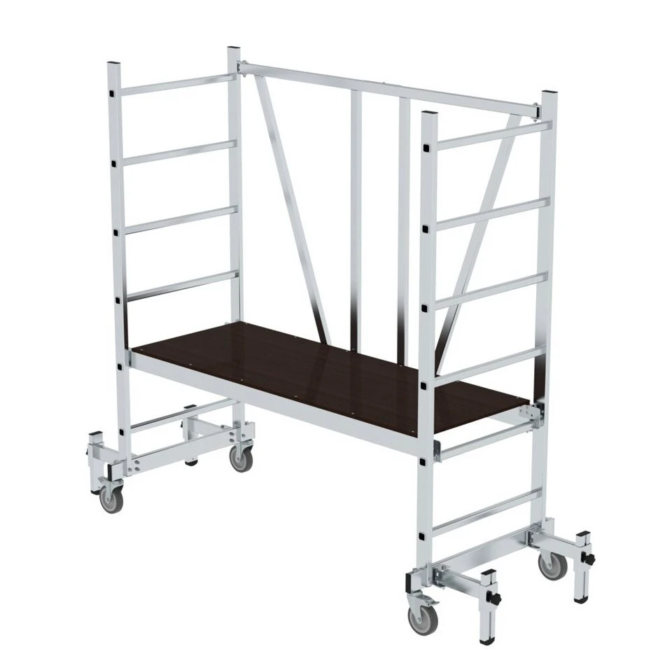 PROREGAL® Klappgerüst ML Plattformgröße 150x60 cm Arbeitshöhe bis 3 m