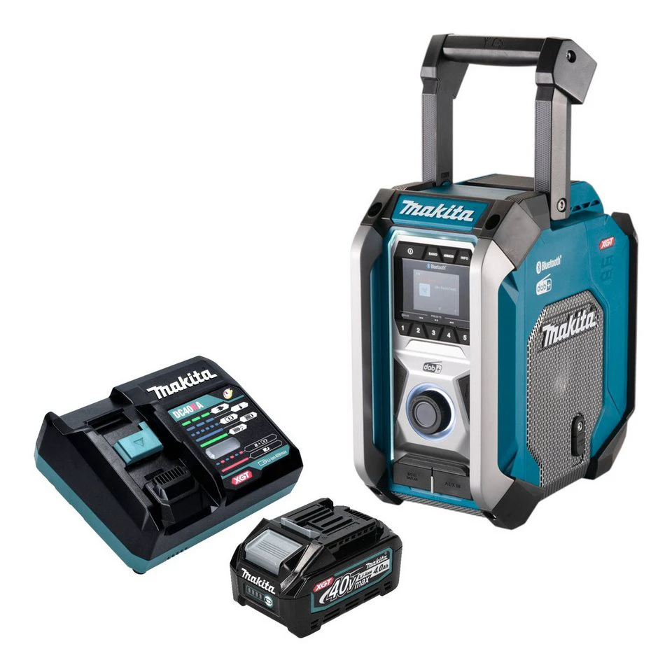 Makita MR 007 G Akku Baustellenradio 12 - 40 V Bluetooth DAB+ USB