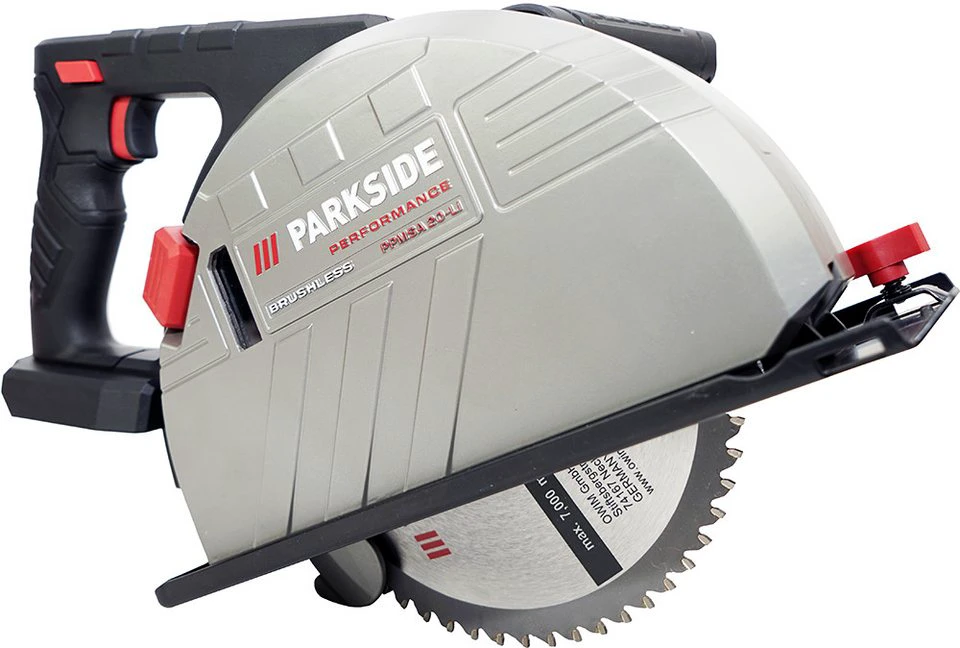 PARKSIDE PERFORMANCE® Akku-Handkreissäge PPMSA 20 20 V Metall ohne Akku LED-Arbeitslicht
