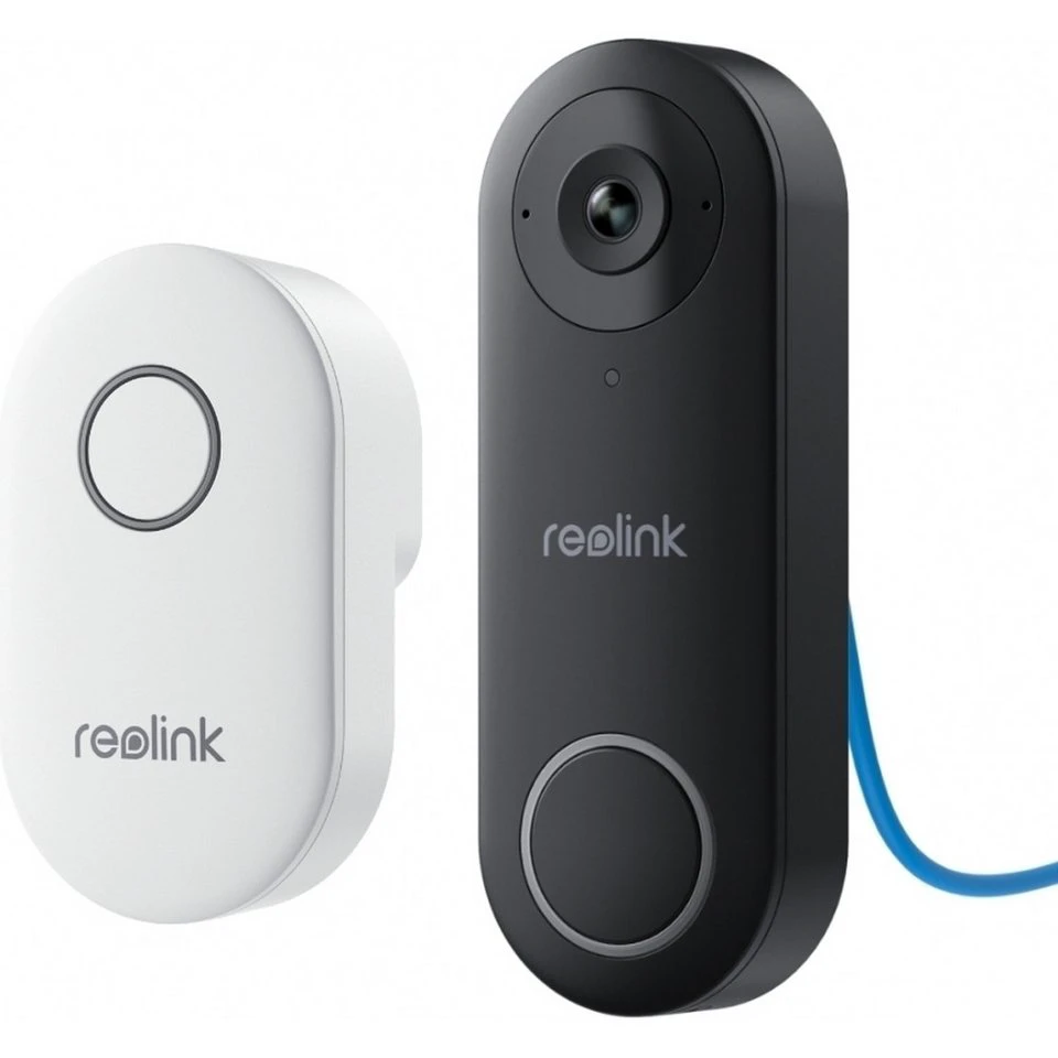 Reolink D340P Video-Türklingel 2K+ HD 5MP PoE Schwarz IP65