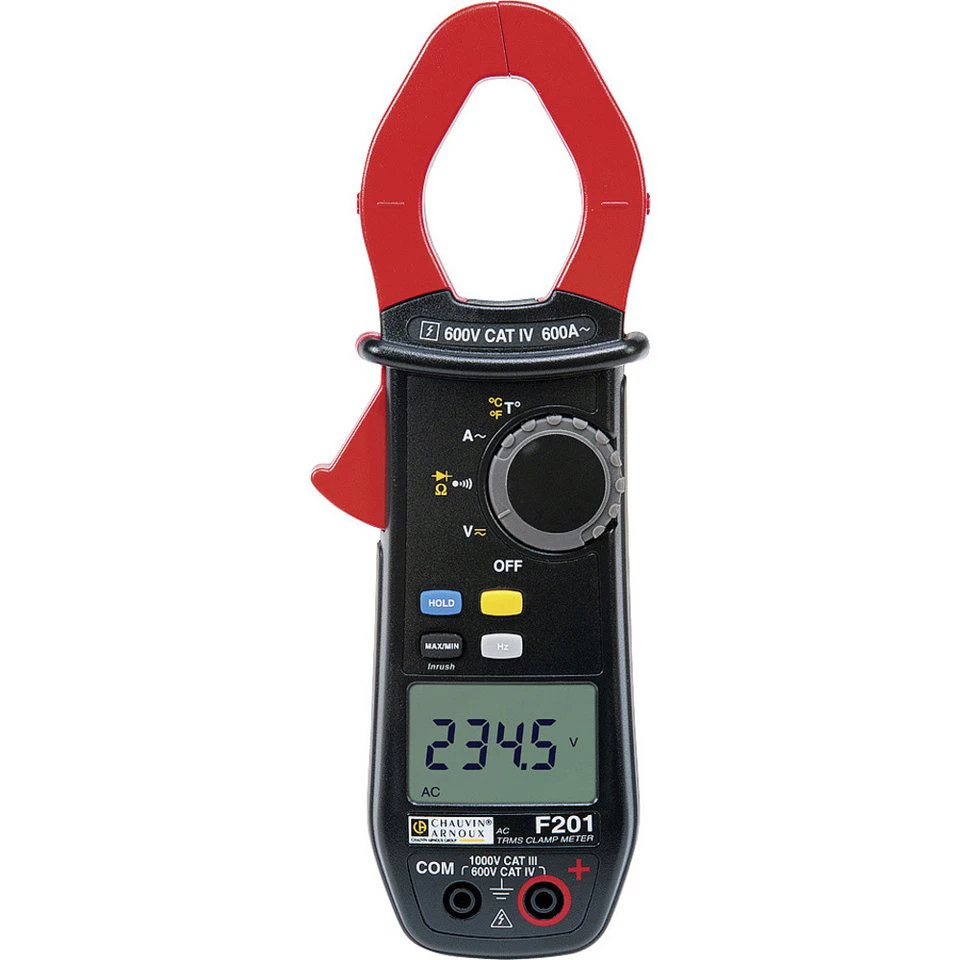 Chauvin Arnoux F201 Stromzange digital CAT III 1000 V CAT IV 600 V