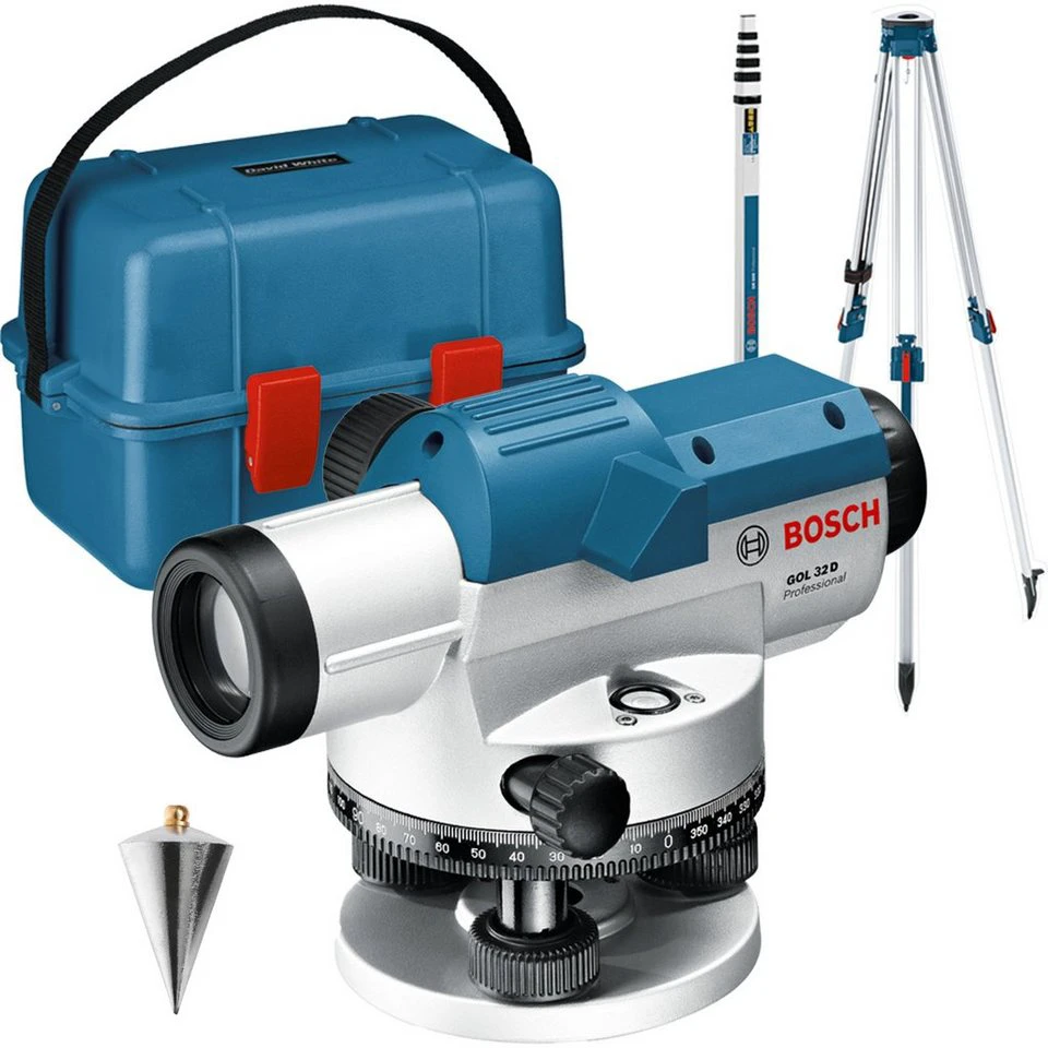 Bosch Professional Optisches Nivelliergerät GOL 32 G mit 400 Gon