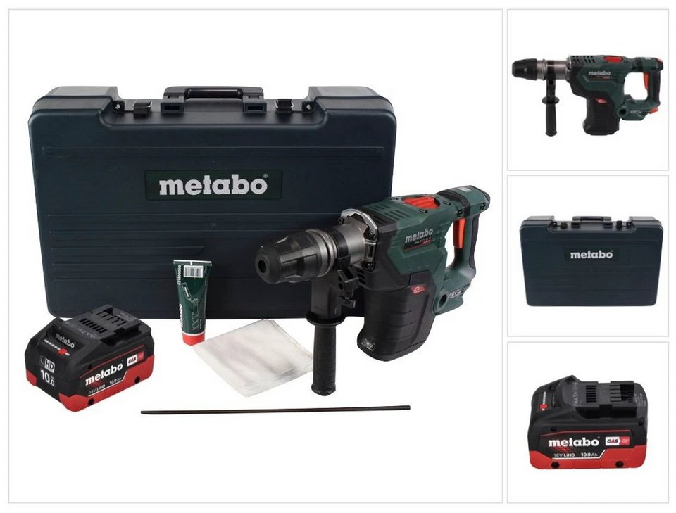 Metabo KHA 18 LTX BL 40 Akku Kombi Hammer 18 V 8,6 J SDS-max Brushless
