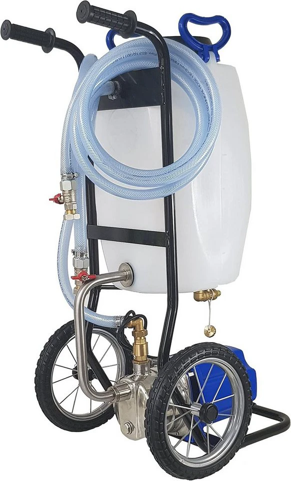 SUNEX Solarflüssigkeit Befüll- und Spülstation 25 Liter Tank 63 l/min 4,8 bar