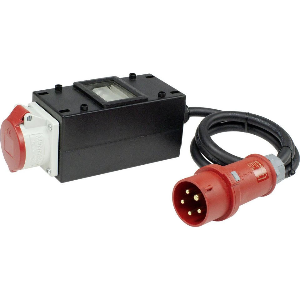 as - Schwabe MIXO WERRA Steckdose 61705 CEE Adapter 16 A 400 V