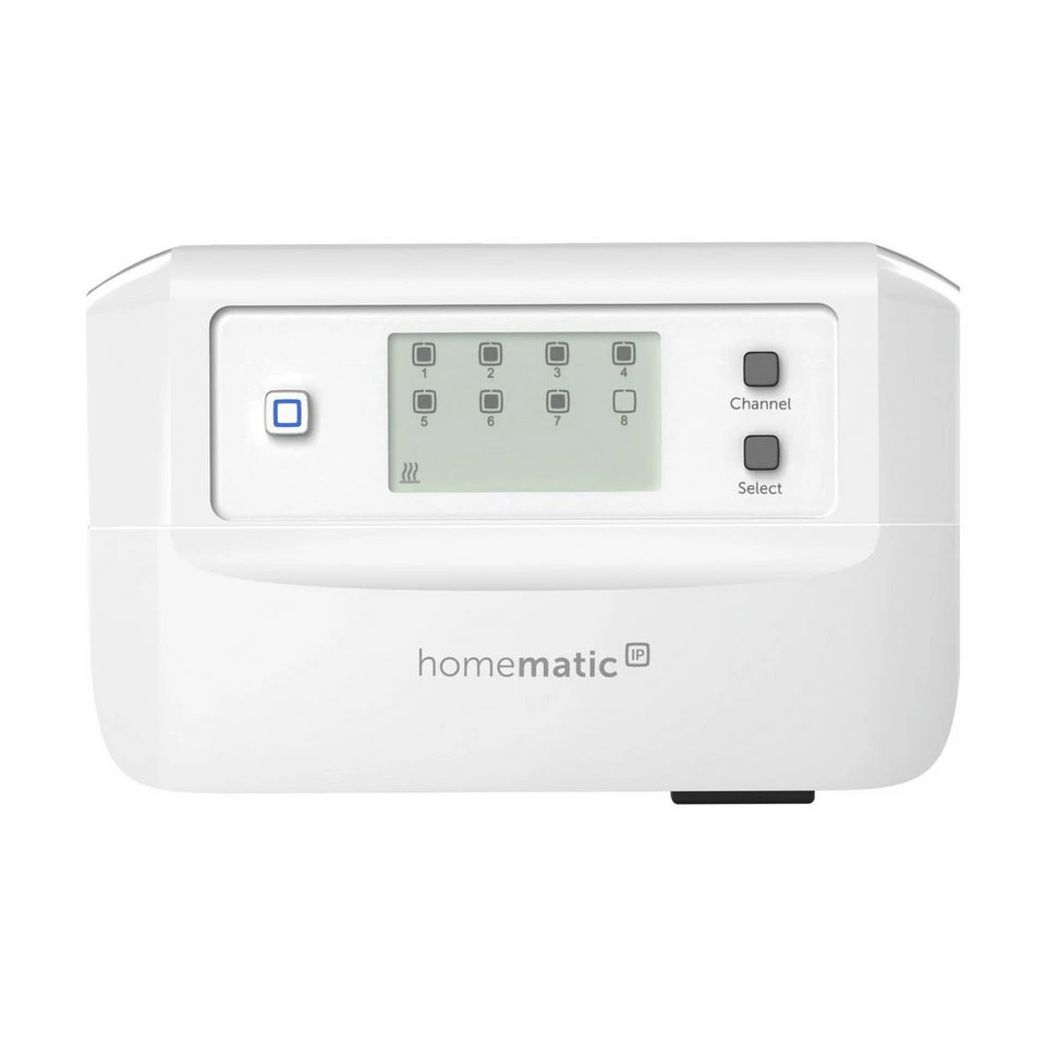 Homematic IP Fußbodenheizungscontroller 8 Kanäle motorisch Smart-Home-Zubehör