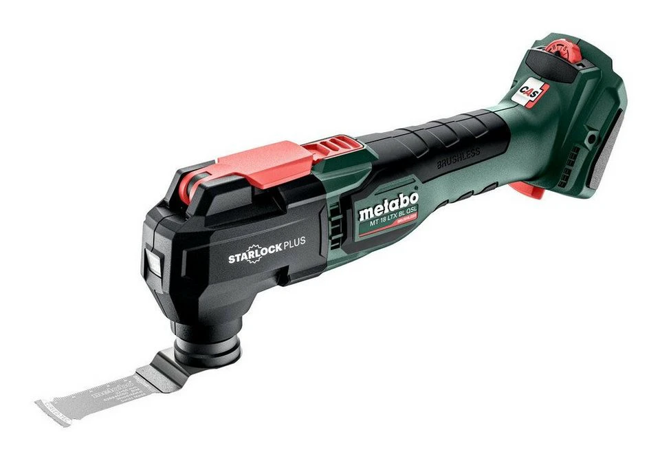 Metabo Akku-Multischleifer MT 18 LTX BL QSL 20000 U/min ohne Akku im Karton