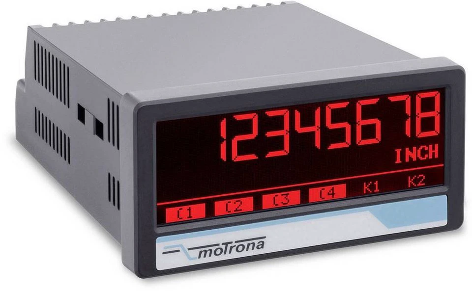 Motrona Digitalanzeige 6888.5150 Drehzahlanzeige Frequenzzähler Impuls Touchscreen 24VDC