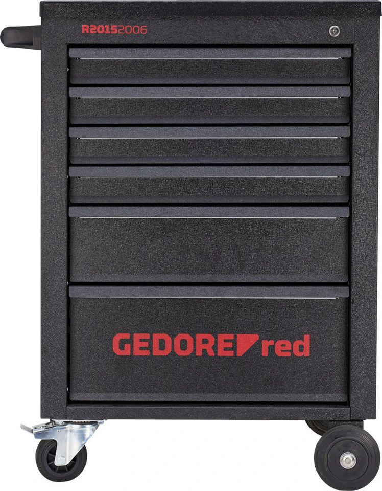 Gedore Red Werkstattwagen Black MECHANIC R20152006 6 Schubladen