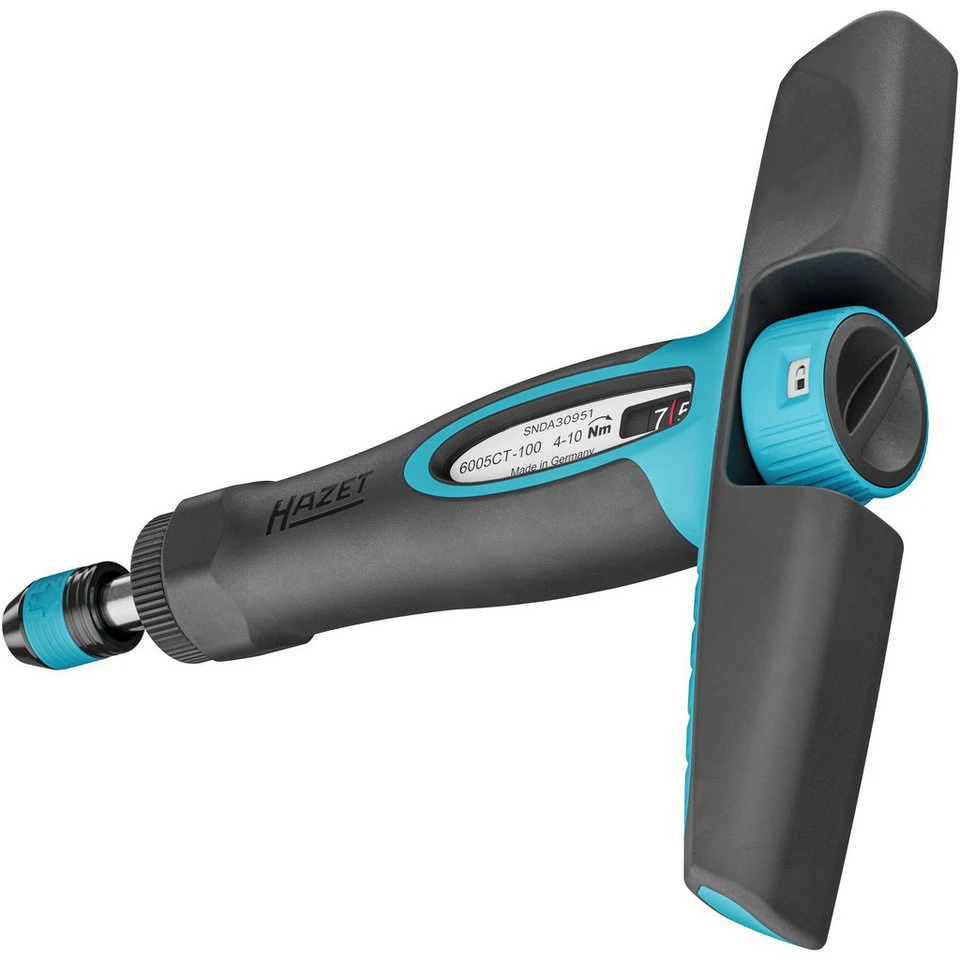 HAZET Drehmoment-Schraubendreher 6005CT-100 4 - 10 Nm 1/4" Quergriff