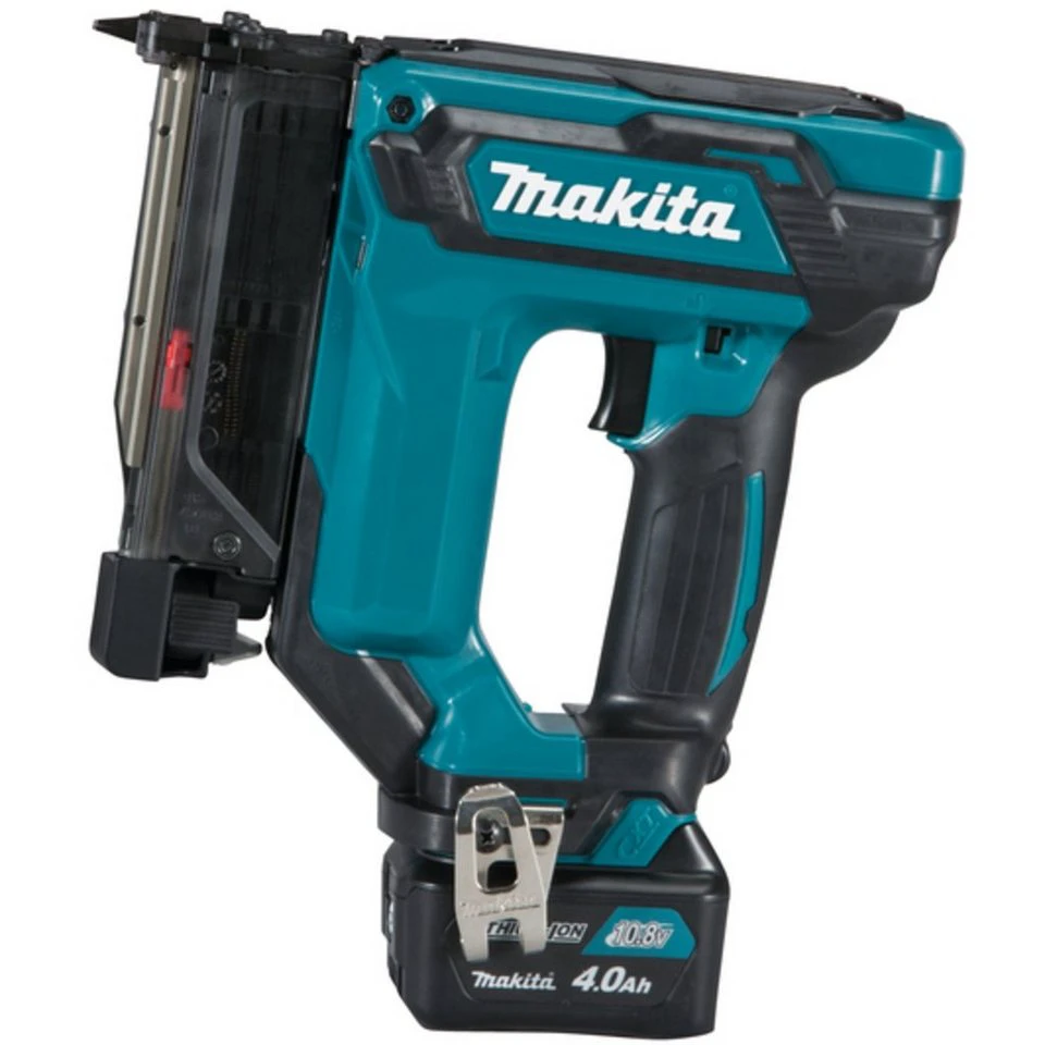 Makita Akku-Pintacker PT354DSMJ 10,8 Volt mit 2x Li-Ionen-Akku 4,0 Ah
