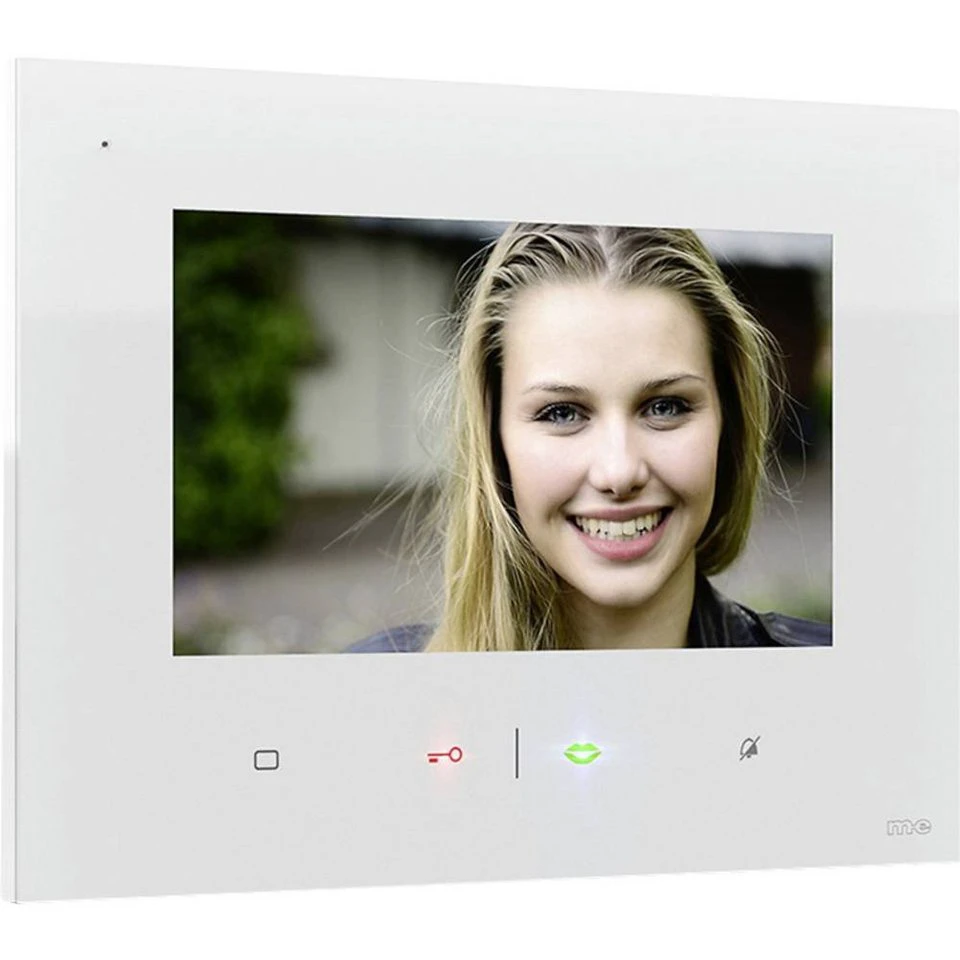 m-e Video-Türsprechanlage Video-Innenstation 17.7 cm (7) für Türsprechanlagen 41268