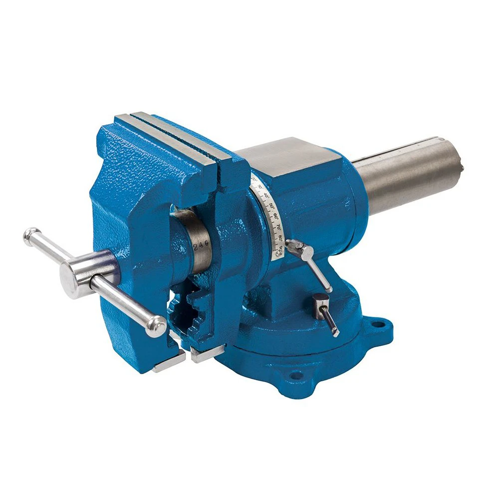 Profi Schraubstock mit Drehteller 125 mm 360°
