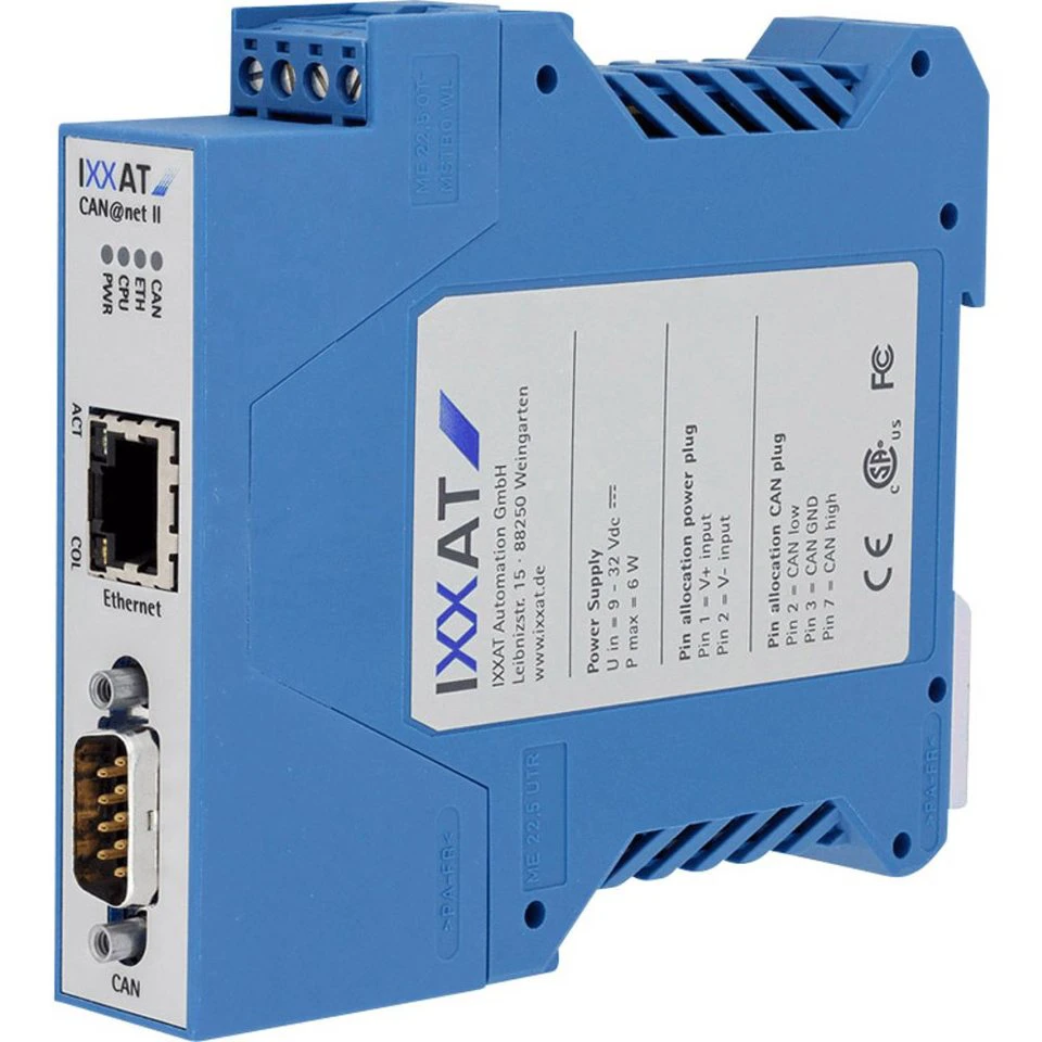 Ixxat CAN@net II/Generic CAN Bus Umsetzer Ethernet 1.01.0086.10201
