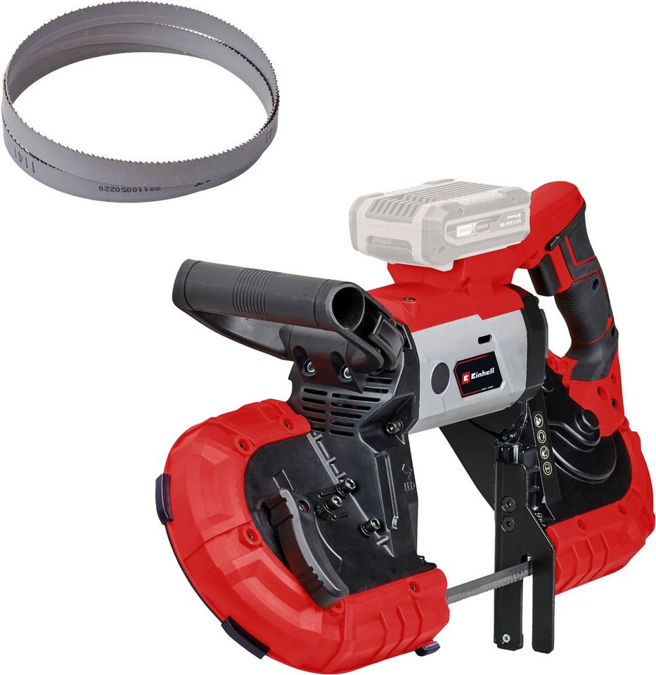Einhell Akku-Bandsäge TE-MB 18/127 Li-Solo ohne Akku und Ladegerät