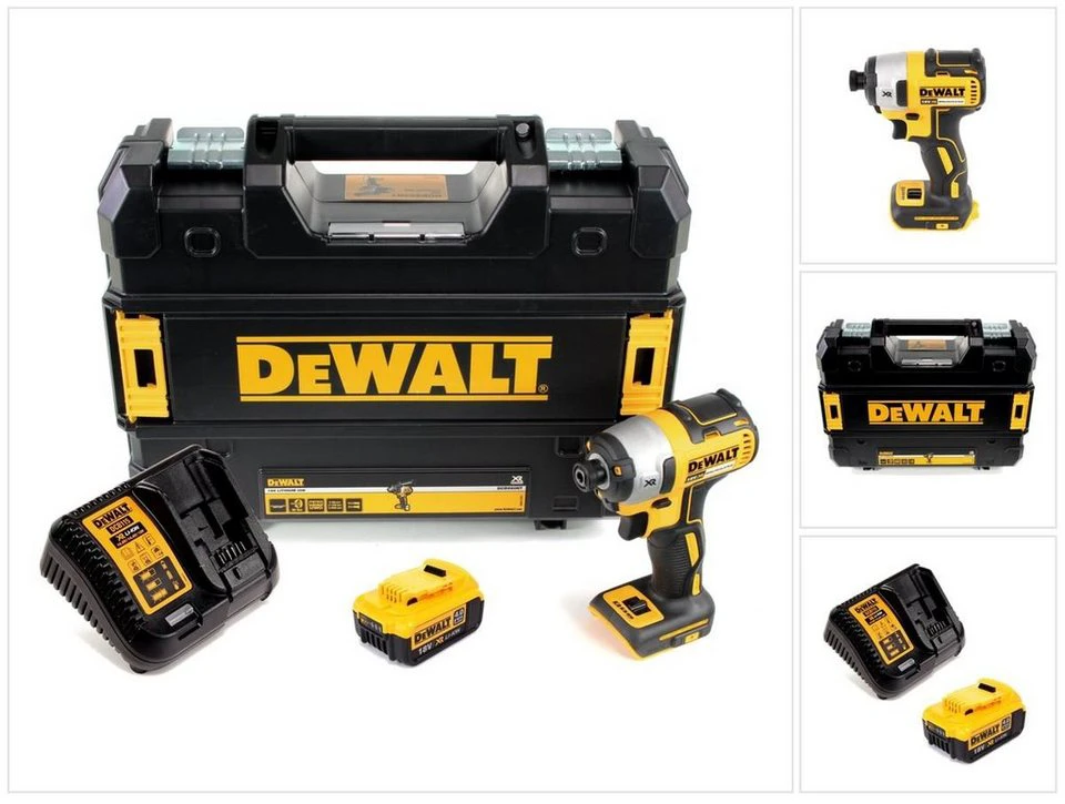 DeWalt Akku-Schlagschrauber DCF 887 N 18V 205Nm 1/4" Brushless mit Akku