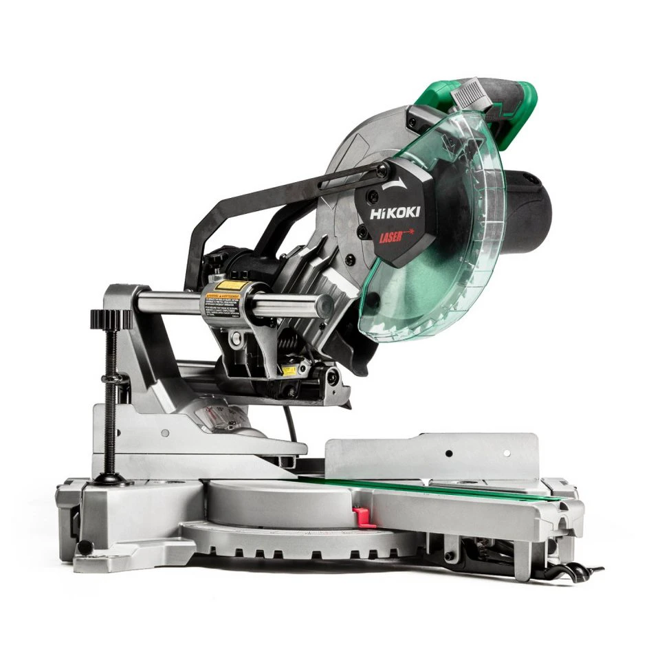 HiKOKI Paneelsäge C8FSHGWAZ 1100 Watt Laser grün/schwarz