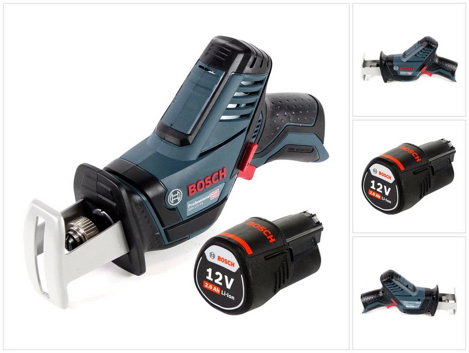 Bosch Professional GSA 12V-14 Reciprosäge Akku-Säbelsäge 12 V 2,0 Ah ohne Ladegerät