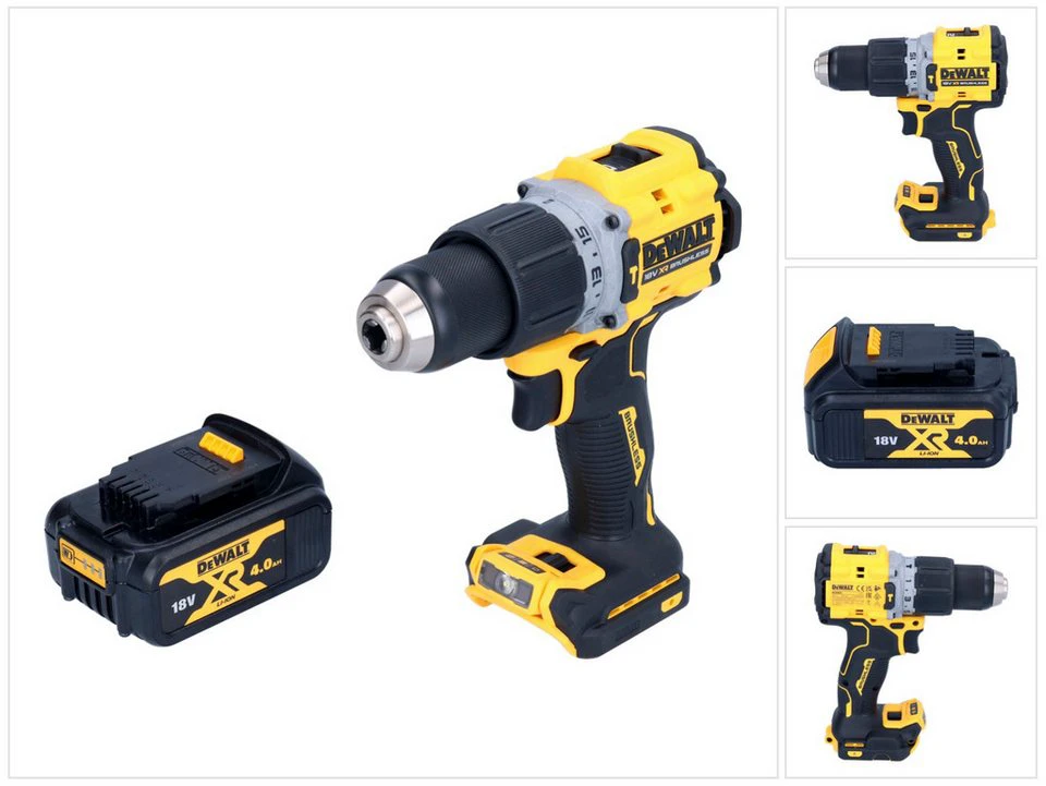 DeWalt DCD 805 Akku-Schlagbohrschrauber 18 V 90 Nm Brushless 4,0 Ah