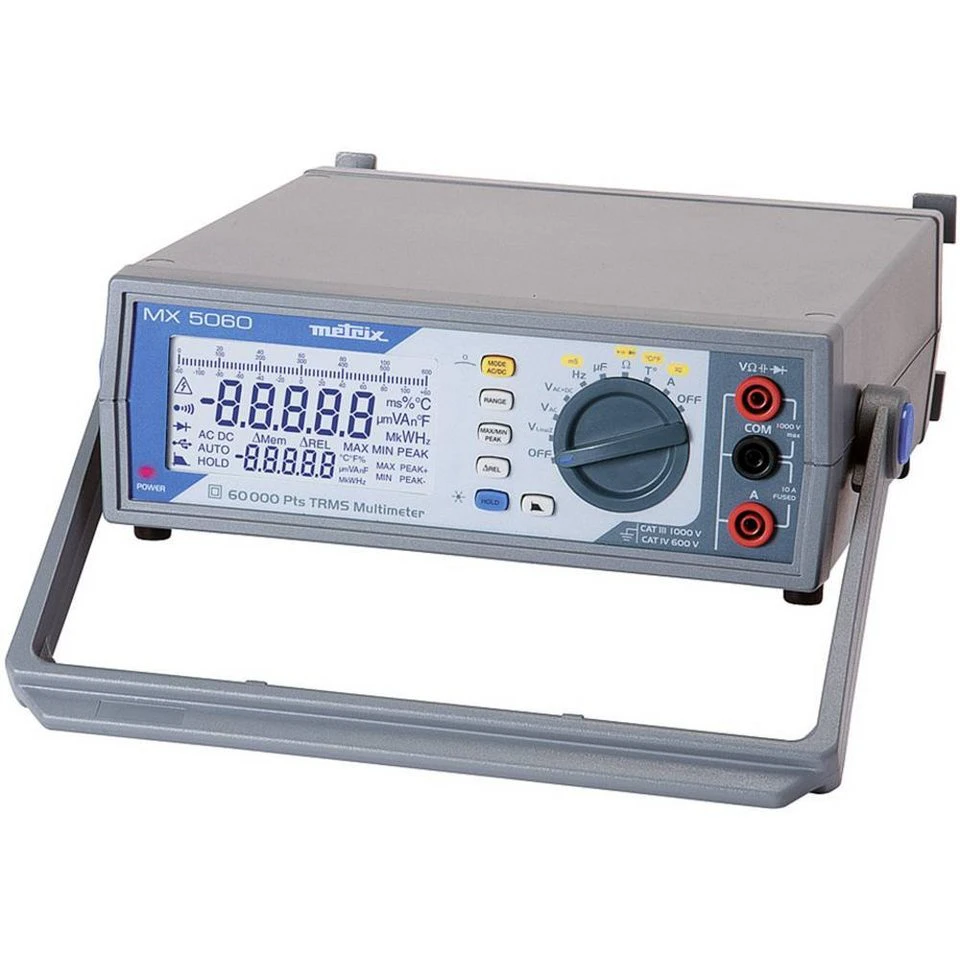 cemon Multimeter MX 5060 TRMS Tischmultimeter 60000D AC/DC 1000 V CAT III