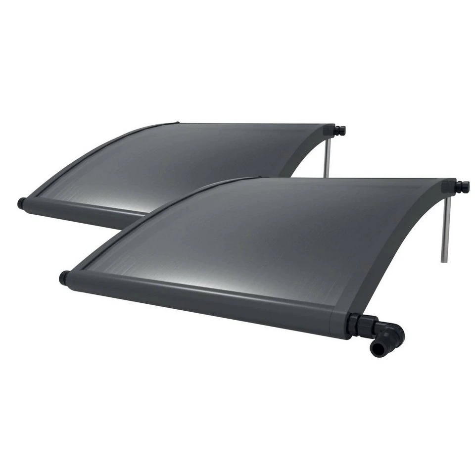 Waterman Solarabsorber Standard 2er Set 80 x 120 cm 1,92 m² Anschlüsse 38/50 mm