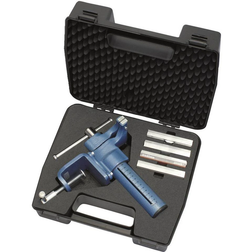 Brockhaus Heuer Schraubstock Compact 120 mm Set 118003 mit Tischklemme