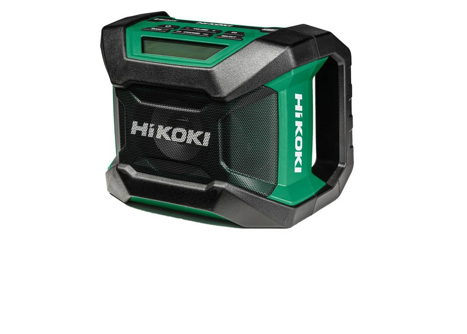 HiKOKI UR18DAW4Z Baustellenradio FM Digitalradio DAB 14,4 W Lange Laufzeit