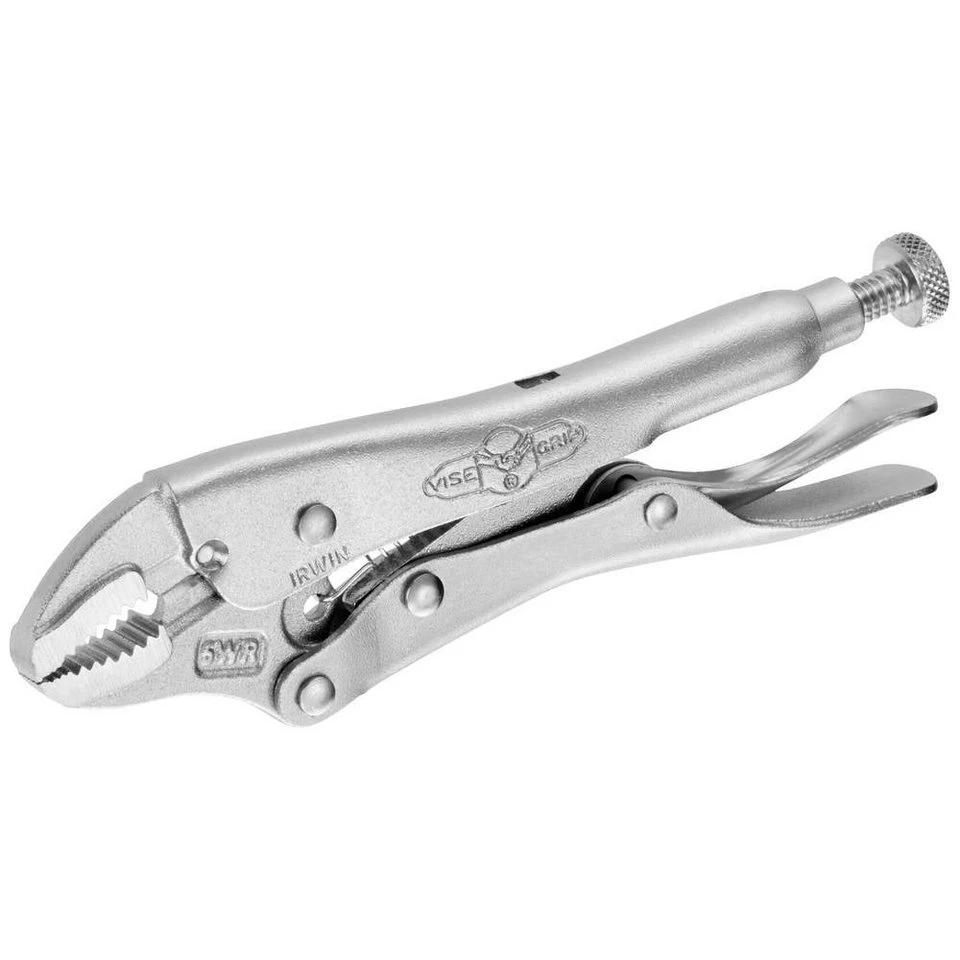 IRWIN Gripzange T0902EL4 mit gebogenen Backen und Drahtschneider