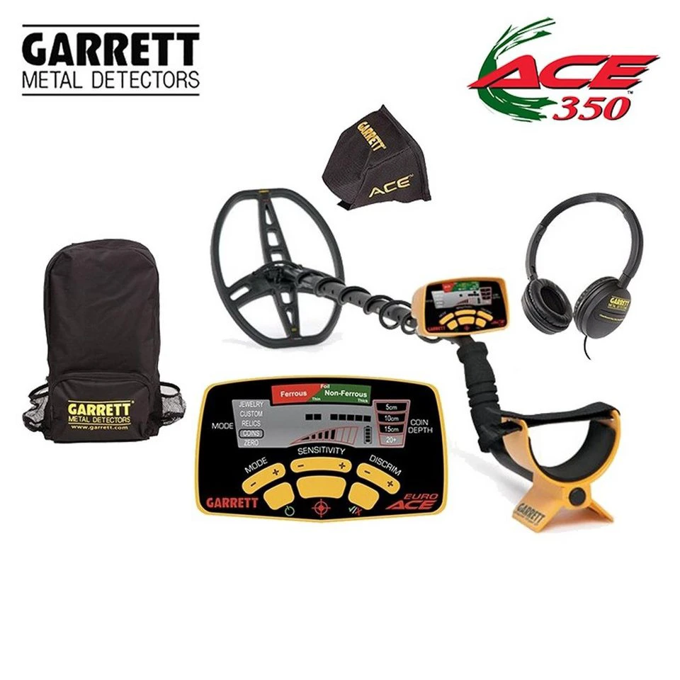 Garrett Metalldetektor Euro Ace 350 25 kHz Arbeitsfrequenz