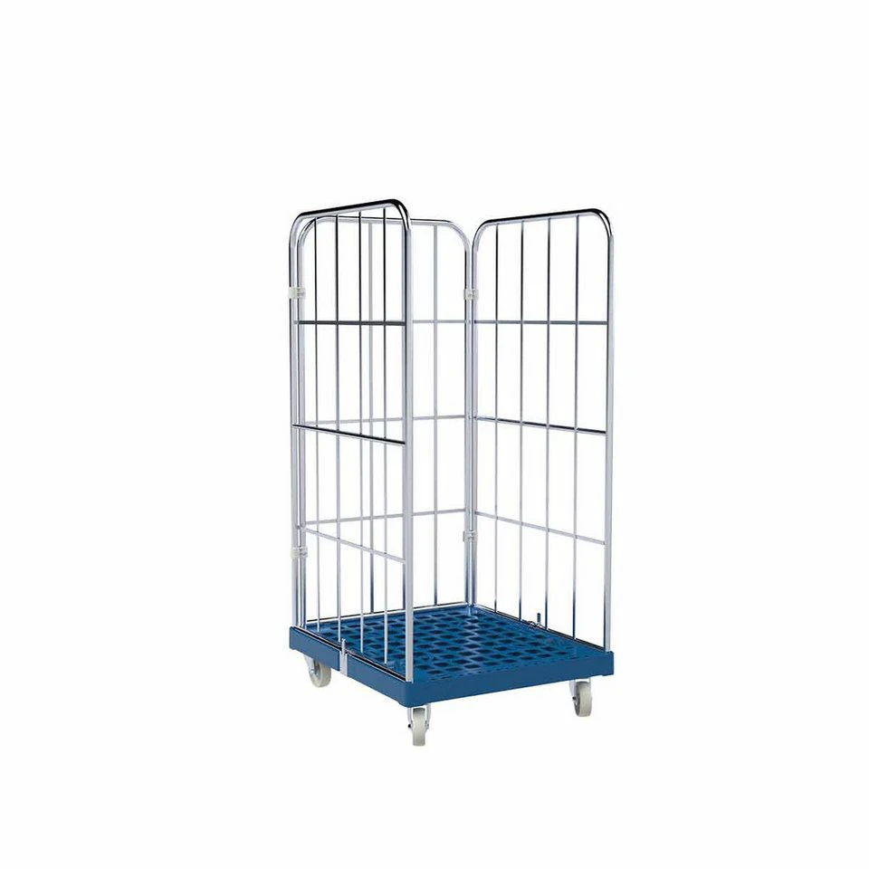 OSWALD Transportgeräte Rollbehälter 3-seitig 724 x 815 x 1.530 mm 500 kg Recycling