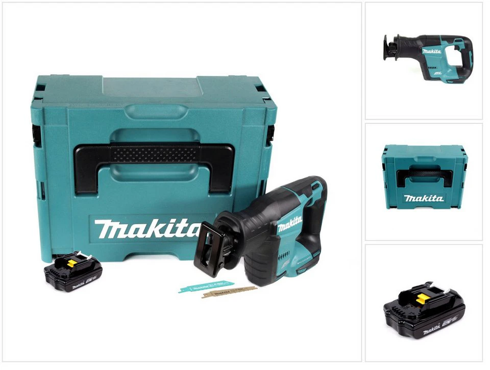 Makita Reciprosäge DJR 188 Y1J 18 V Brushless Säbelsäge im Makpac