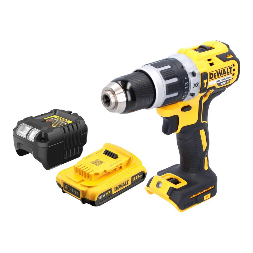 DeWalt Schlagbohrschrauber DCD 796 D1 18 V 70 Nm 1x Akku 2,0 Ah Ladegerät