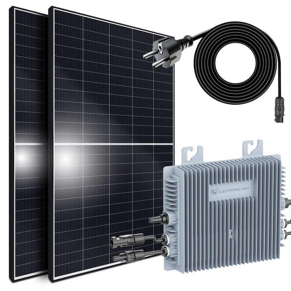 SUNNIVA Balkonkraftwerk 830W/800W SHINEFAR 2x 415W Monokristallin EW VN2T08EU